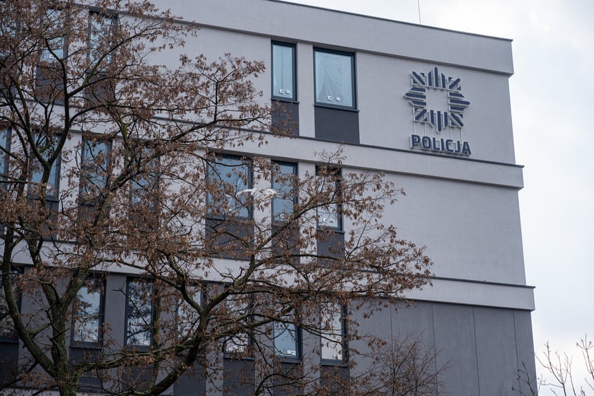 Nowy komisariat Wrocław-Stare Miasto przy Trzemeskiej na Szczepinie, marzec 2024